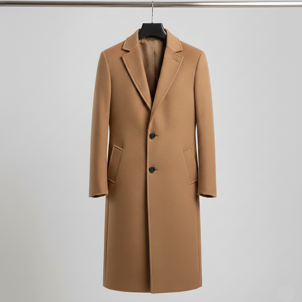 CARLOS-ABRIGO DE LANA ELEGANTE