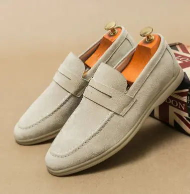 Men's Classic Slip-On Formal Business Leather Loafers