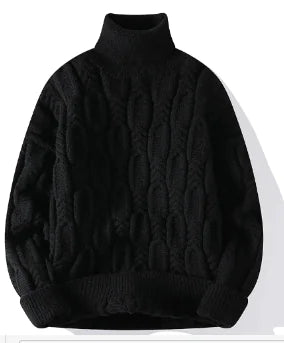 Apollo Sweater - Thick Knit with Turtleneck Design