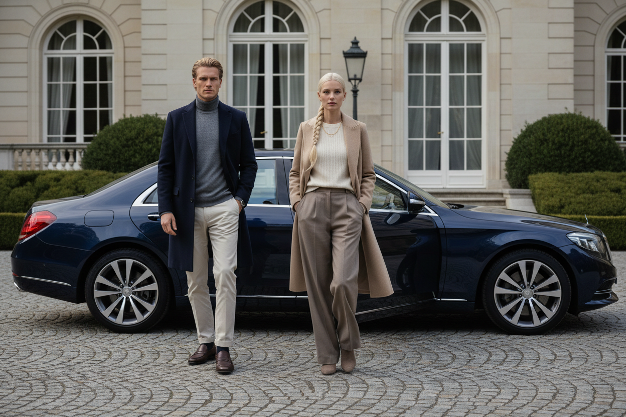 Nordic luxury lifestyle banner